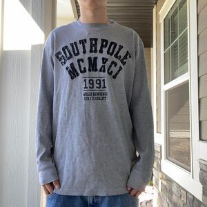 Southpole Men's Grey Jumper